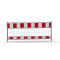 Panel fence | according to TL | film RA2/B | length: 2.40 m | red / white